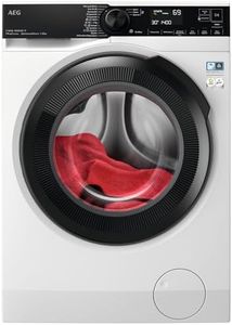 AEG Waschmaschine, Serie 7000 ProSteam: Auffrischfunktion mit Dampf statt Waschen, 10 kg, Leise, Mengenautomatik, A-40%, Energieeffizient, Wasserstopp, 1600 U/min, LR7EW75400