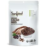 Sunfood Cacao Nibs, Certified Organic, Non-GMO, 8oz
