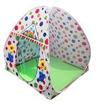 HOMECUTE Foldable Popup Play Tent House for Kids,Outdoor & Indoor Use, 3 Year to 12 Years 110 x 110 x 120 cm (Printed)