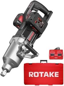 ROTAKE 40V 1" Industrial Cordless Impact Wrench Kit, 2980 FT-LBS, TB9S