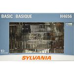 Sylvania H4656.BX Basic Halogen Headlight 100x165, (Pack of 1) Clear Bulbs