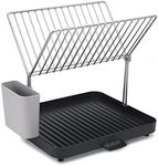 Joseph Joseph Y-Rack 2-Tier Dish Drainer - Grey