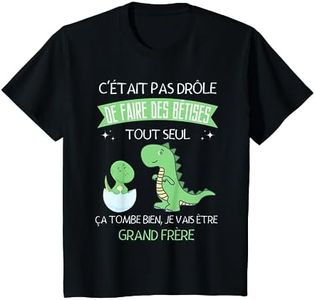 Enfant Annonce grossesse humour futur grand frère cadeau mignon tee T-Shirt