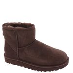 UGG Women's Classic Mini Ii Fashion Boot, Burnt Cedar, 7 UK