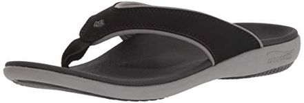 Spenco Women's Support Sandal, Onyx, Numeric_10 Wide