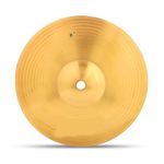 8" Splash Cymbal Drum Cymbal, 8" Rock Crash, 8 inches Practice Splash Cymbal, Quiet Splash Cymbal, 8in Brass Crash Cymbal Musical Instrument Accessory for Drum Set