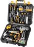 DEKOPRO Tool Set：Tool Kit with 8V Cordless Drill,Tool Box with Drill,Hand Drill Set for Men & Women,Home Tool Kits for House Repair,Handyman,DIY 126 Piece