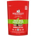 Stella & Chewy's Freeze-Dried Raw Duck Duck Goose Dinner Patties Dog Food, 15 oz. bag