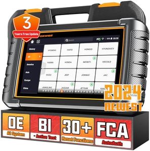 Foxwell NT809 Scanner Bidirectional Scan Tool, Automotive Scanner Diagnostic Tool 30+ Resets, 2024 New All System Car Scanner Diagnostic, ABS Bleeding Oil EPB Battery Match, FCA, 3-Year Updates