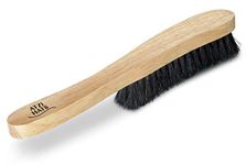 Atzi Hats Fedora Hat Brush Lint Remover Duster Brushes for Felt Hats 100% Horse Hair Wood Brush (Black)