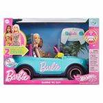 Hot Wheels Barbie R/C SUV Full-Function Remote-Control Toy Car with 2 Barbie Dolls