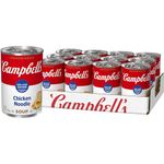Campbell's 25% Less Sodium Chicken Noodle Soup, 10.75 Ounce (Pack of 12)