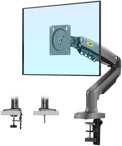NB North Bayou Monitor Arms Desk Mount Stand Full Motion Swivel Monitor Arms Gas Spring for 17''- 32'' Computer Monitor from 2kg to 9kg-F80 (Gunmetal Grey)