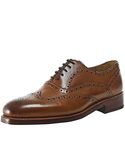 OLIVER SWEENEY Mens Aldeburgh Brogue Shoes Tan 9 UK