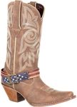 Durango Women's DRD0208 Western Boot, brown khaki, 10 M US