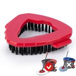 Spin Mop Head Replacement Base Scrub Brush Mop Head for Velida EasyWring 1 Tank System, O Ceda Shower Floor Scrubber, Hard Bristle Cleaning Brush for Bathroom Garage Kitchen Wall, Not Fit RinseClean