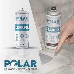 Polar Leak Fix Spray, Clear 400ml – Instant Waterproof Sealant for Roofs, Pipes & Gutters