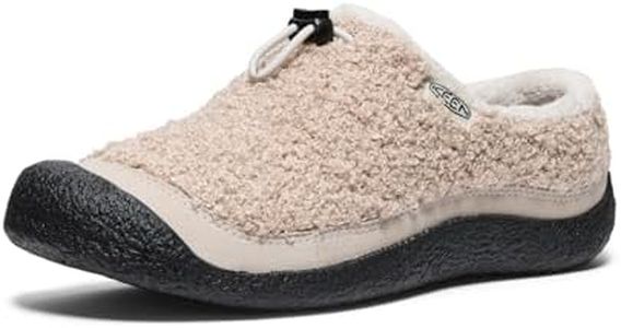 KEEN Women's Howser 3 Slide Slipper, Plaza Taupe Black, 9 US