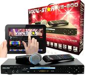 Vocal-Star VS-800 Bluetooth CDG Karaoke Machine Player HDMI / MP3G / Records Singing/Scores / 4 Microphones Inputs