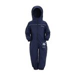 Regatta Unisex Kids Puddle IV Waterproof Puddle Suit - Navy - 5-6 Years