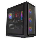 ionz Gaming PC - Desktop Computer | Intel i5-12400F | Nvidia RTX 4060 | 16GB RGB RAM | 1TB NVMe SSD - 120mm Air Cooler | 500W 80+ PSU - WIFI | Windows 11 | Black - KZ22