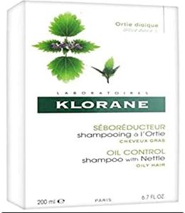 Klorane Oil Control Shampoo With Nettle Extract 200ml Oily Prone