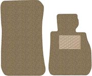 Nicoman Spaghetti All-Weather Fully Tailored Car mats Fit 3 Series E90/E92 2005-2012 Saloon/Coupe Models(Front Set 2-Piece,Beige)