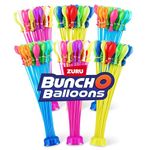 Bunch O Balloons Crazy Colour 200+ Quick Fill Self Welding Water Balloons (Pack Of 6) - Rubber, Multicolor