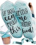 “If You Can Read This Bring Me Some Food! ” - Gifts For Women Present for Her - Perfect Wife Birthday Cupcake Gift Packaging Romantic Hostess Housewarming Novelty Food Lover Warm Funny Socks