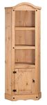 Corona Corner Display Unit Storage 1 Door Cupboard Dining Room