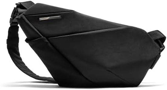 NIID FINO V Sling Bag,Anti Theft Bag,Sling Bag for Men,Ultra Slim Chest Pack,Crossbody Sling Bags for Nintendo SWITCH 2,Waterproof Urban Sling for Commuters Travelers(Black)