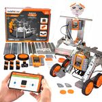 Avishkaar Robotics Pro Kit, 200-in-1 DIY STEM Metal Robotics Kit, 200+ Parts, Learn Robotics, Coding & Mechanical Design, for Kids Aged 10-14, Made in India, Educational DIY STEM Kit, Made in India