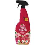 Vitax Ltd 5RGRTU Organic Rose Guard Ready to Use Spray, Protection from Aphids, Powdery Mildew and other Leaf Diseases, 750ML