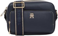 Tommy Hilfiger Women’s Joy Wide Strap Camera Bag, Blue (Space Blue), One Size