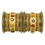 Traditional Handcrafted Chura Bangles Set for Women and Girls (2.8, Off)