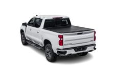 U-Guard Low Profile, Aluminum, Hard Four-fold Tonneau Cover Matte Black Compatible with 2015-2026 Chevy Colorado, 6'2" Bed (74")