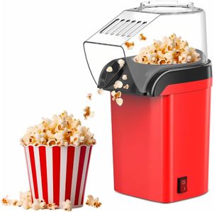 Elevea 𝟏𝟓 𝐘𝐞𝐚𝐫𝐬 𝐆𝐮𝐚𝐫𝐚𝐧𝐭𝐞𝐞, popcorn maker for home, instant electric popcorn machine, automatic operation, fast snack preparation, family movie night essential