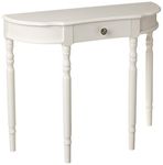 Frenchi Home Furnishing Furniture Entry Way Console Table,White