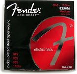 Fender Nickel Plated Bass Guitar Strings, Medium