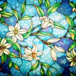 Stained Glass Privacy Window Film