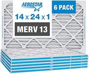 Aerostar 14x24x1 MERV 13 Pleated Ai