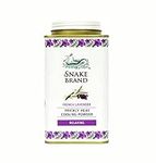 SNAKE BRAND Prickly Heat Cooling Body Powder 140g (Relaxing Lavender, Pack of 1)