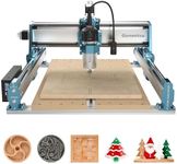 Genmitsu CNC Router Machine 4040-PRO MAX with 710W Trimmer CNC Router & Linear Rail Driven, 3 Axis Engraving Machine for Wood Metal Acrylic Cutting Milling, GRBL Control, Work Area 410 x 405 x 77mm
