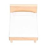 Dollhouse Double Bed, Wooden Frame 