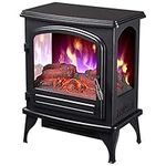 20.4in Electric Fireplace Heater 10