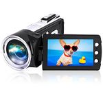 Heegomn Video Camera Camcorder FHD 1080P 30FPS 24.0MP Digital Cameras Recorder for YouTube TikTok 2.7 Inch 270 Degree Rotation Screen Vlogging Camcorders for Kids,Teens,Students,Beginners,Elders