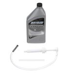 Quicksilver 8M0222069 SAE 90 High Performance Gear Lube and Pump Kit, 32 Fl. Oz.