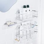 KINCMAX Shower Caddy and Soap Holde