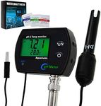 2-in-1 pH & Temperature Meter Water