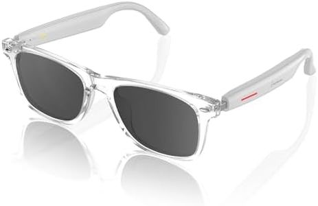 Smart Glasses - Bluetooth Glasses for Men & Women, Touch Control, Outdoor UV Protection and Voice Control, Hands-Free Calls (Sunglasses Lens)